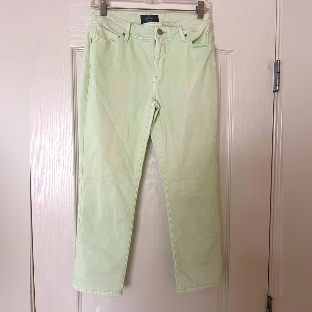 Chicos lime green jeans